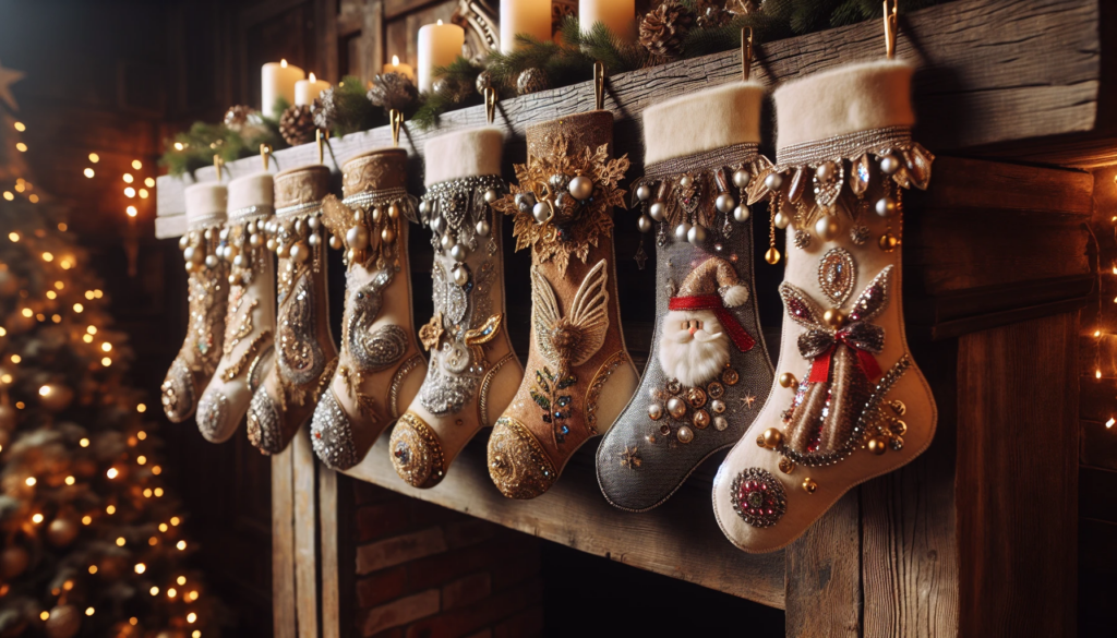 DIY Christmas Stockings and Holders