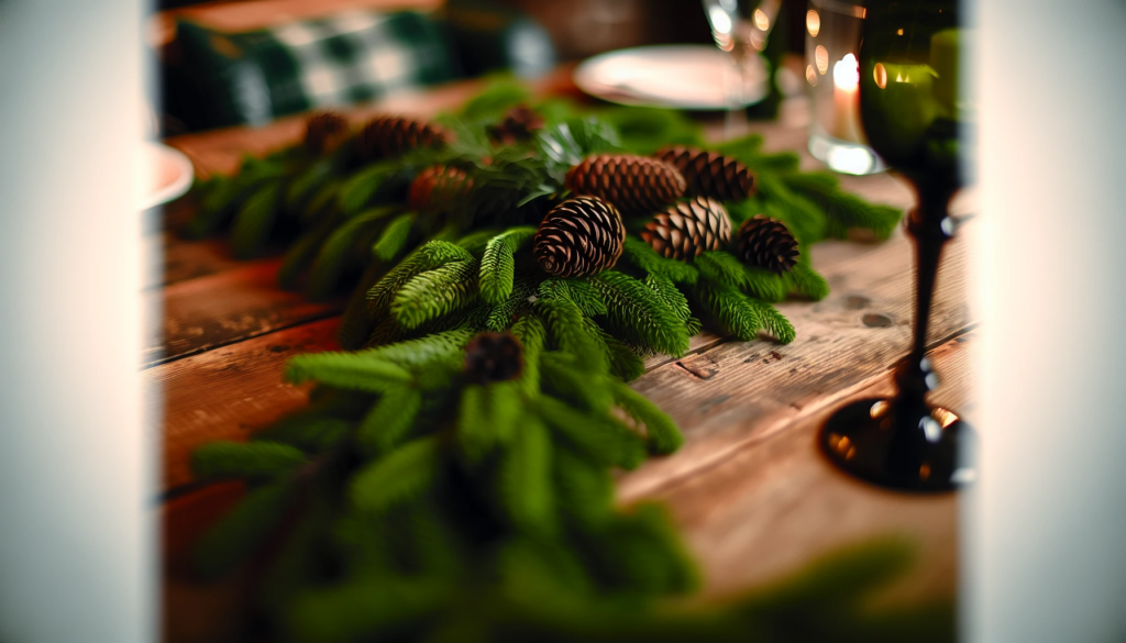 Elegant Greenery Runner and Place Setting